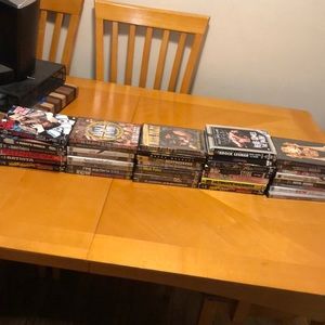 37 WWE dvds